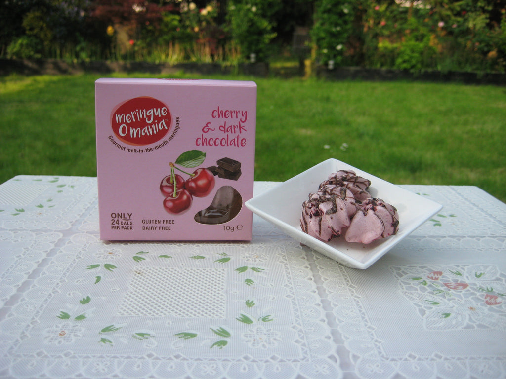 Cherry & Dark Chocolate Gourmet Bitesize Meringues - Small Box