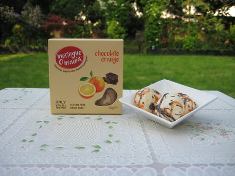 Chocolate Orange Gourmet Bitesize Meringues - Great Taste 2020 1 star award - Small Box