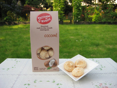 Coconut Gourmet Bitesize Meringues - Great Taste 2018 2 Star Award - Large Box