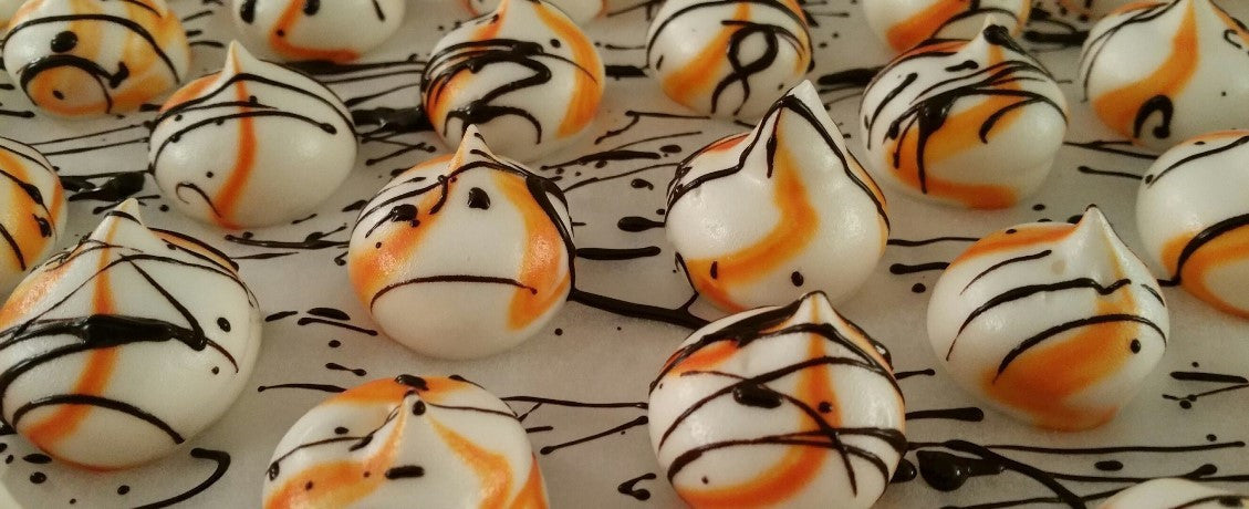 Chocolate Orange Meringues